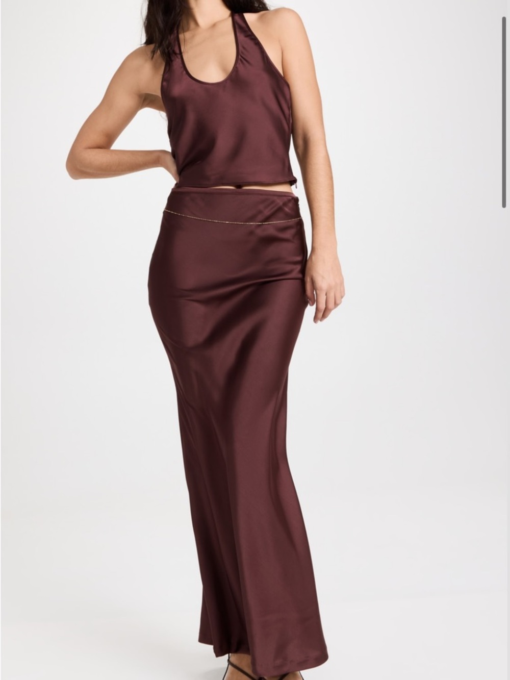 Lioness Set - Roxy Halter & Hudson Maxi Skirt